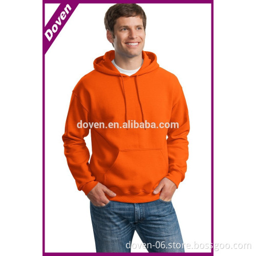 Mens custom cotton fleece hoodie